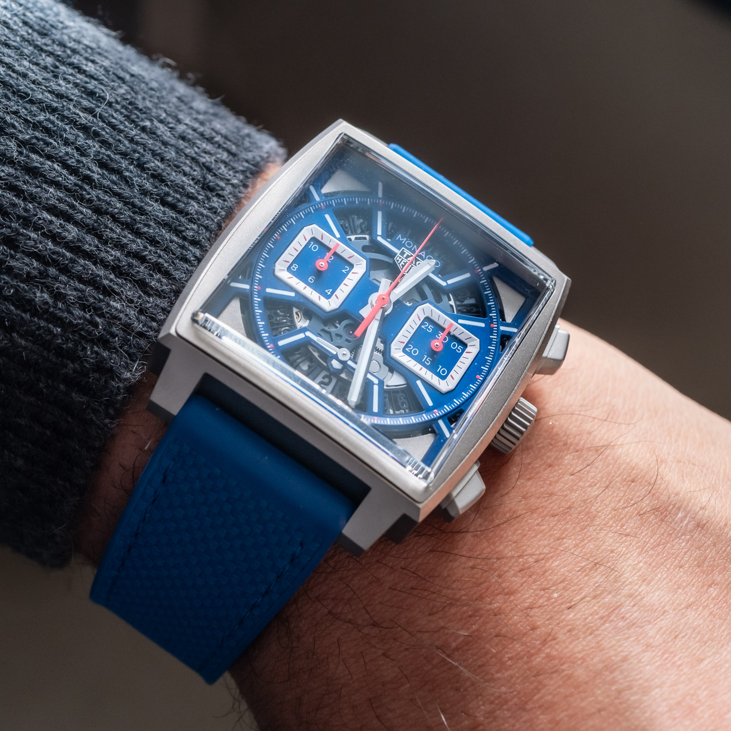 tag heuer monaco chronograph skeleton