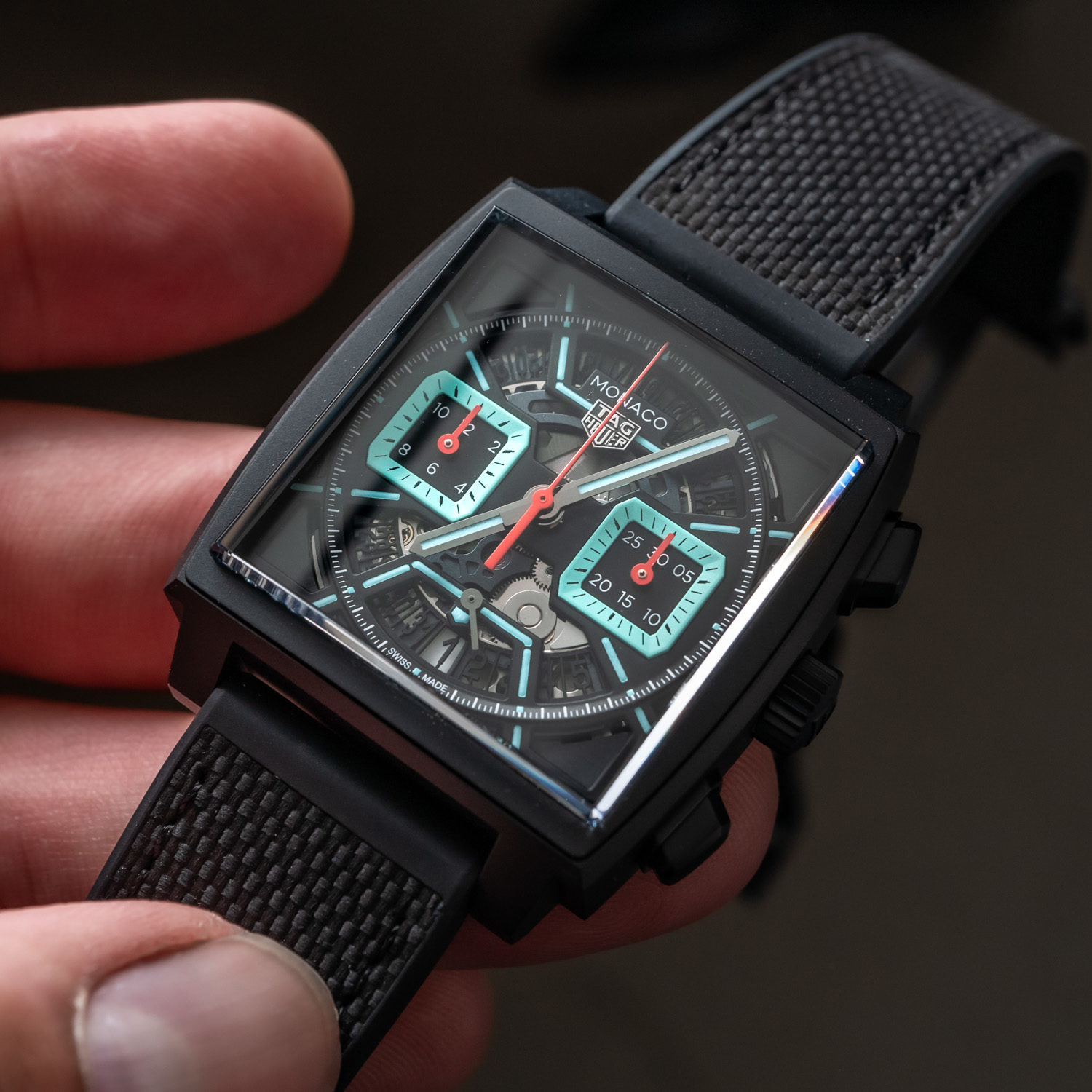 tag heuer monaco chronograph skeleton