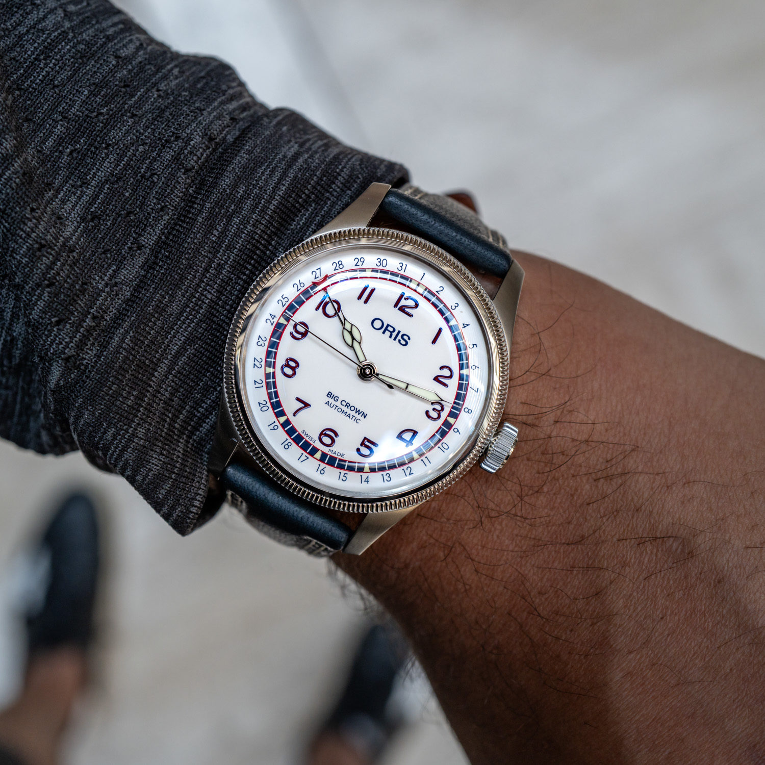 Oris Hank Aaron Big Crown