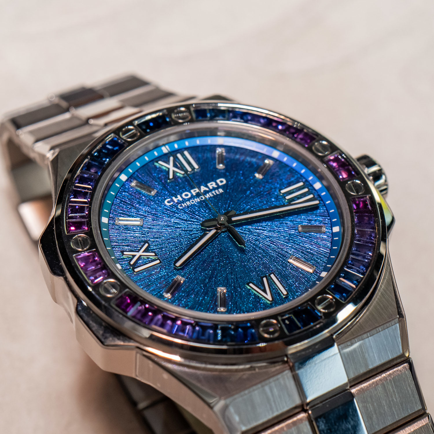 chopard alpine eagle summit final blue