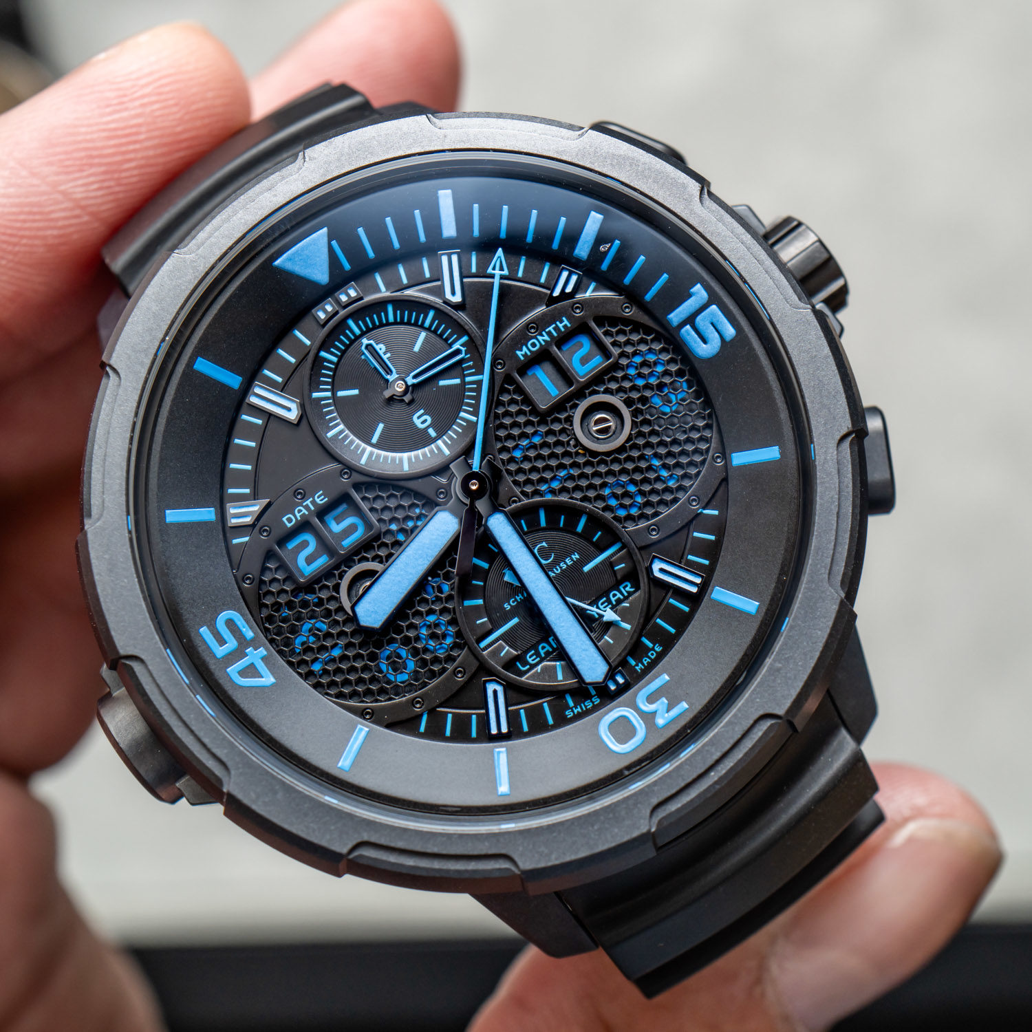 IWC Aquaman Aquatimer Perpetual Calendar Digital Date-Month