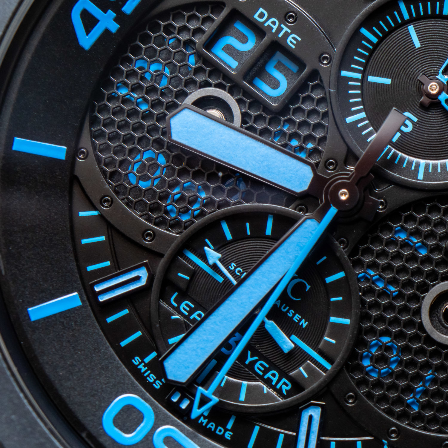 IWC Aquaman Aquatimer Perpetual Calendar Digital Date-Month