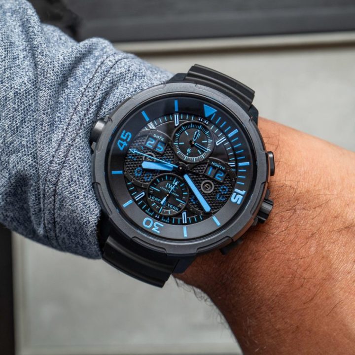 IWC Aquaman Aquatimer Perpetual Calendar Digital Date-Month